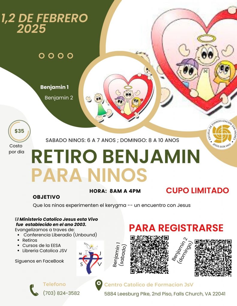 Retiro Benjamin 1 (Ninos de 6 a 7 anos)